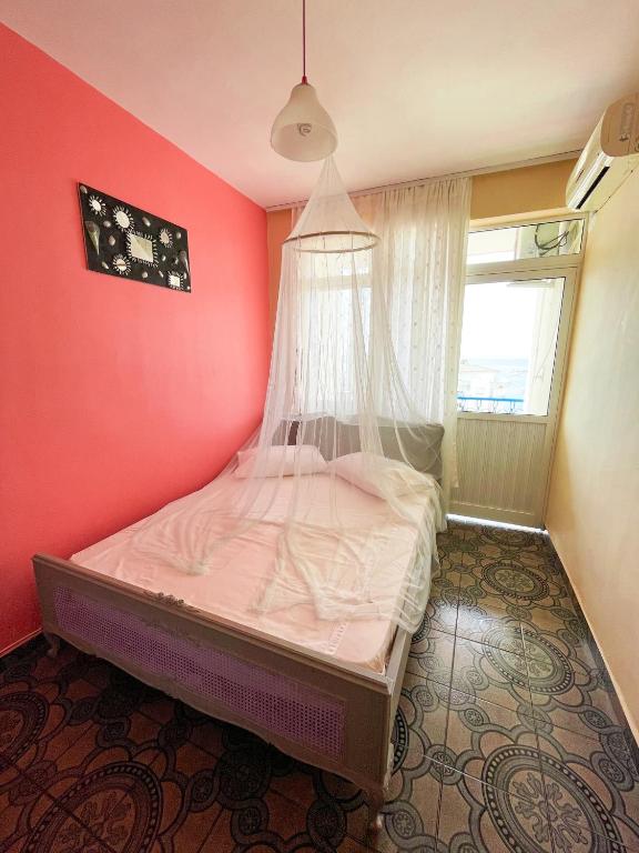 Postel nebo postele na pokoji v ubytování Hostel Andrey