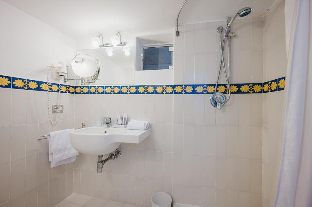 Koupelna v ubytování Villa Giusy