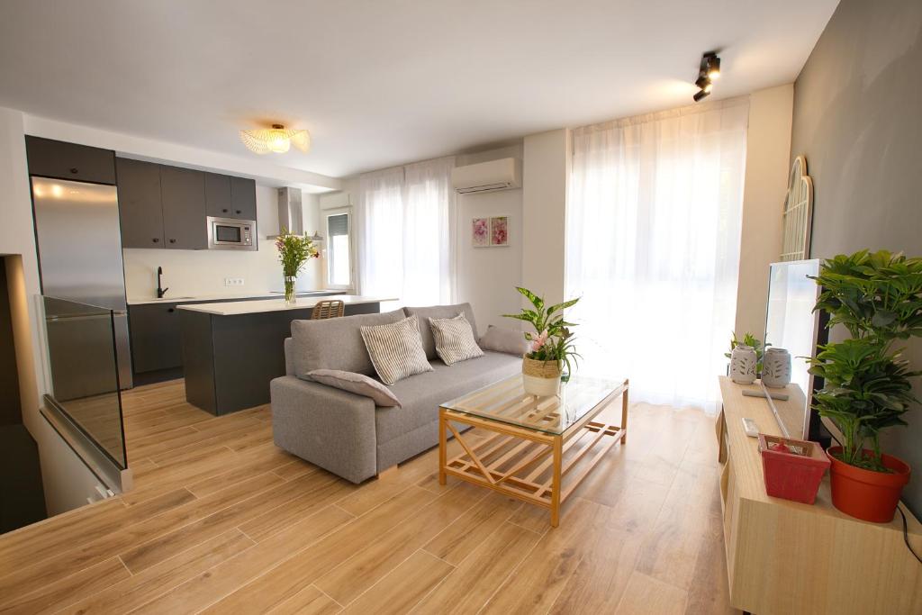 A kitchen or kitchenette at CUENCALOFT EN SANTA TERESA