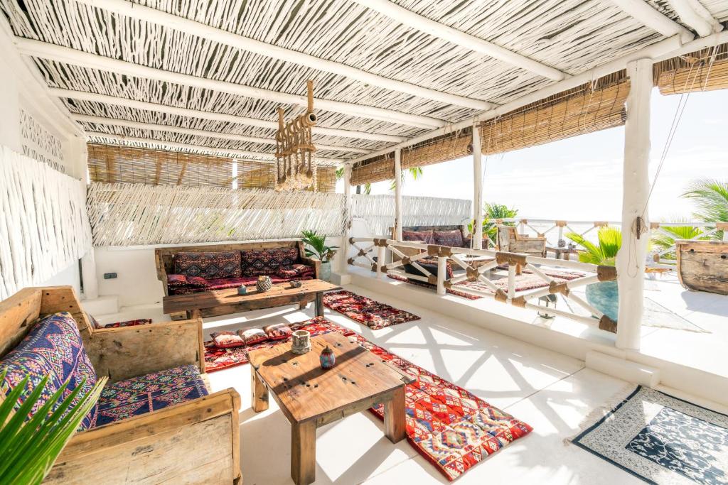 Posezení v ubytování Casa Paradis Boutique Hotel
