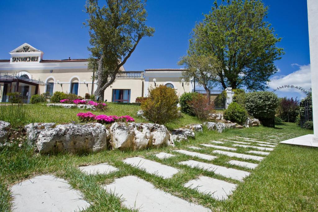 Zahrada ubytování Palace Hotel San Michele