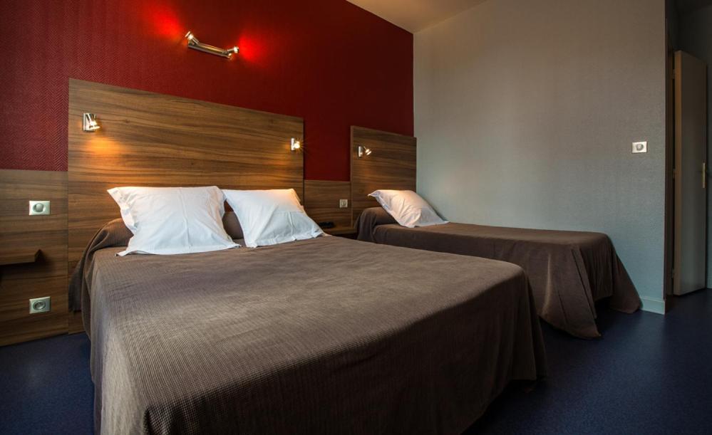Postel nebo postele na pokoji v ubytování Hotel Barnetche