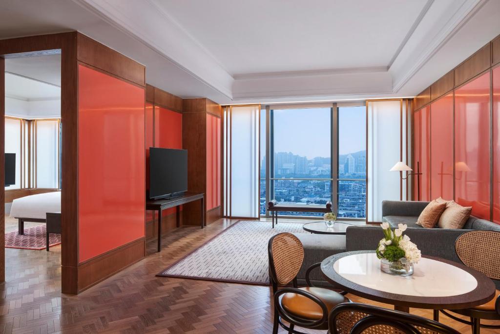 Posezení v ubytování Andaz Xiamen, By Hyatt