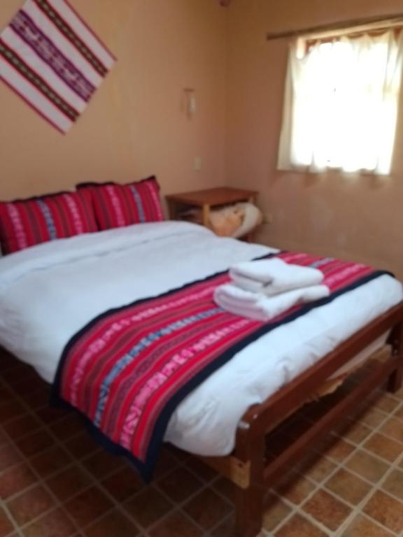 Postel nebo postele na pokoji v ubytování "Casa de Valentin"