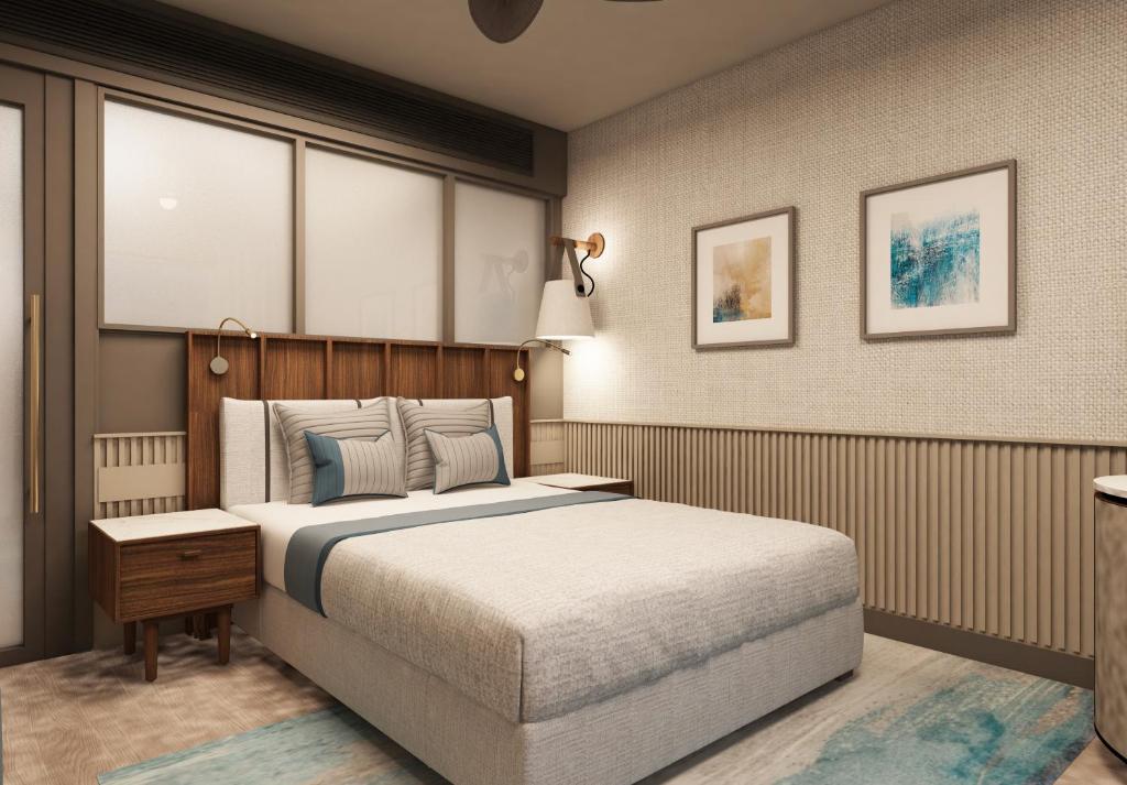 Postel nebo postele na pokoji v ubytování Seaden Quality Resort & Spa Ultra All Inclusive