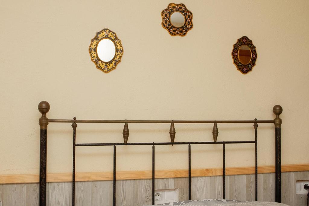 Postel nebo postele na pokoji v ubytování Rural puebla de san miguel