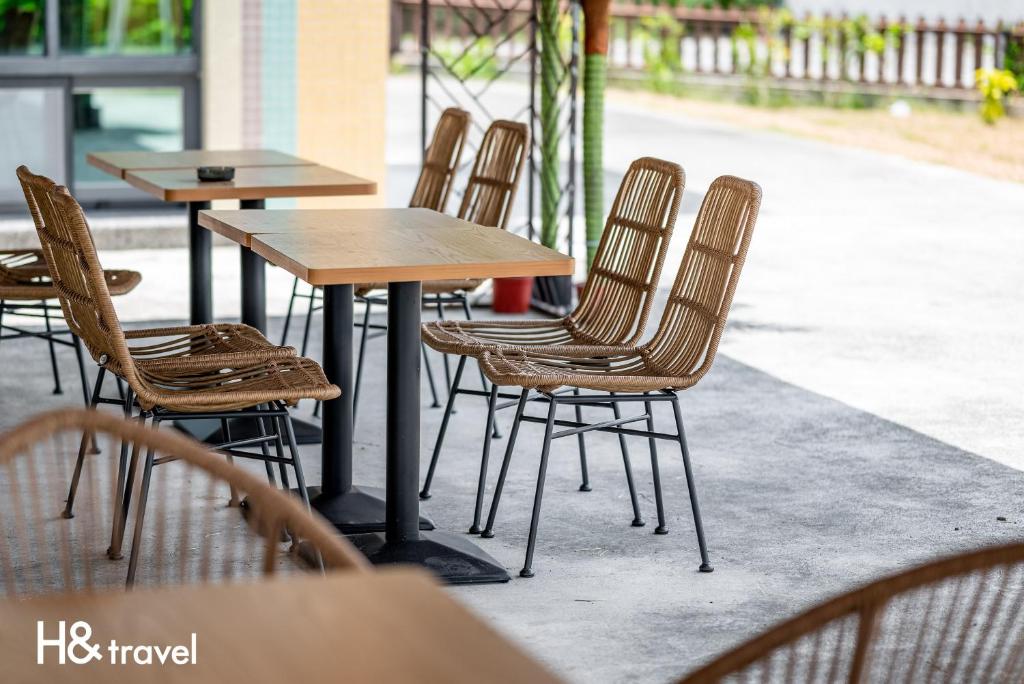 Restaurace v ubytování Taitung Rainbow Pet Friendly Maison Resort