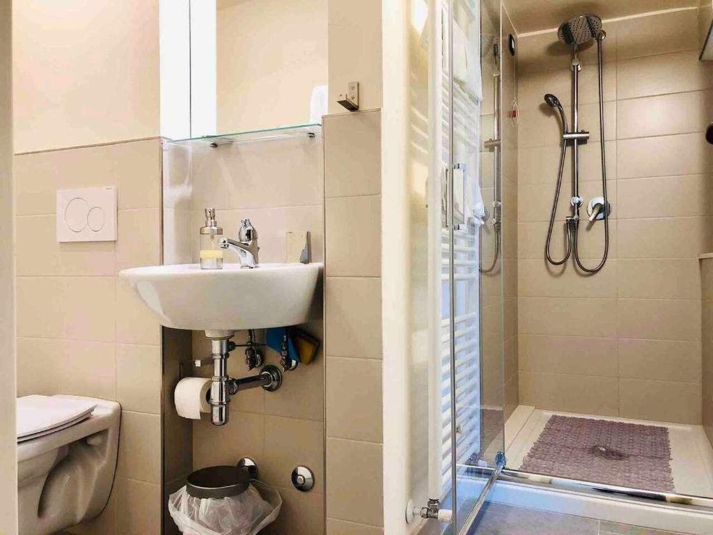 Kúpeľňa v ubytovaní Mavitur Rooms Assisi