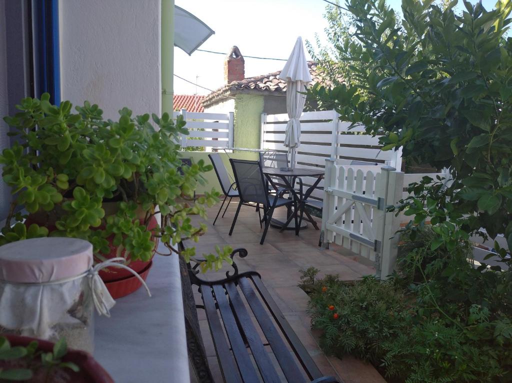 Balkon lub taras w obiekcie Granny's Home