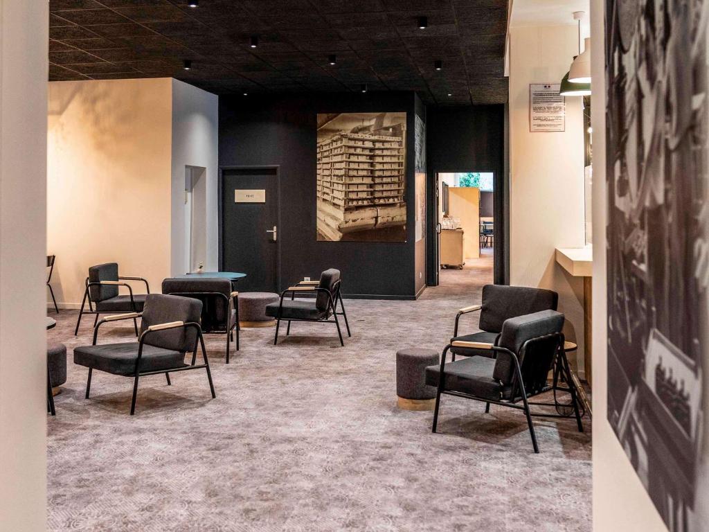Posezení v ubytování ibis Styles Limoges Centre