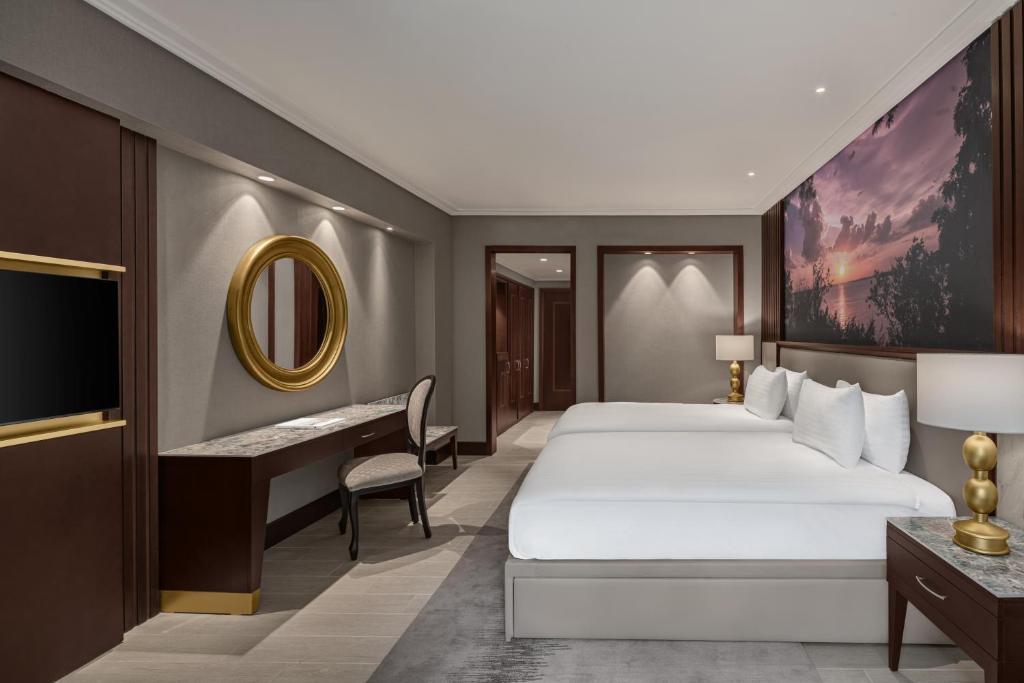 A bed or beds in a room at NG Sapanca Wellness & Convention