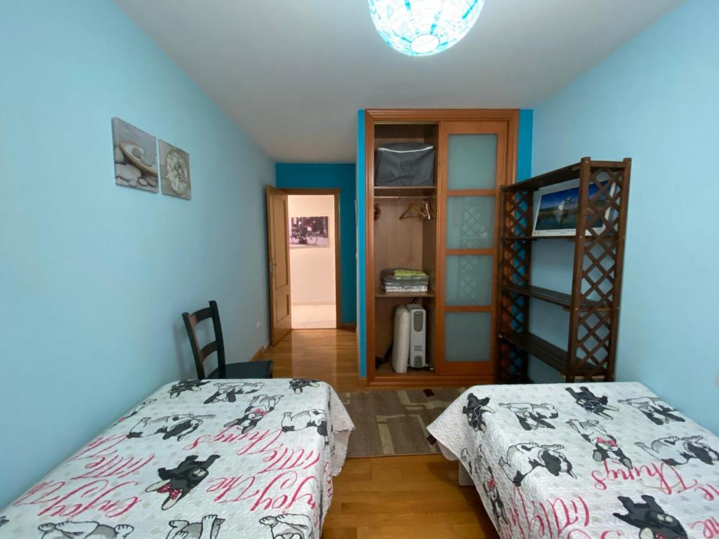 Posteľ alebo postele v izbe v ubytovaní Altavista Apartment