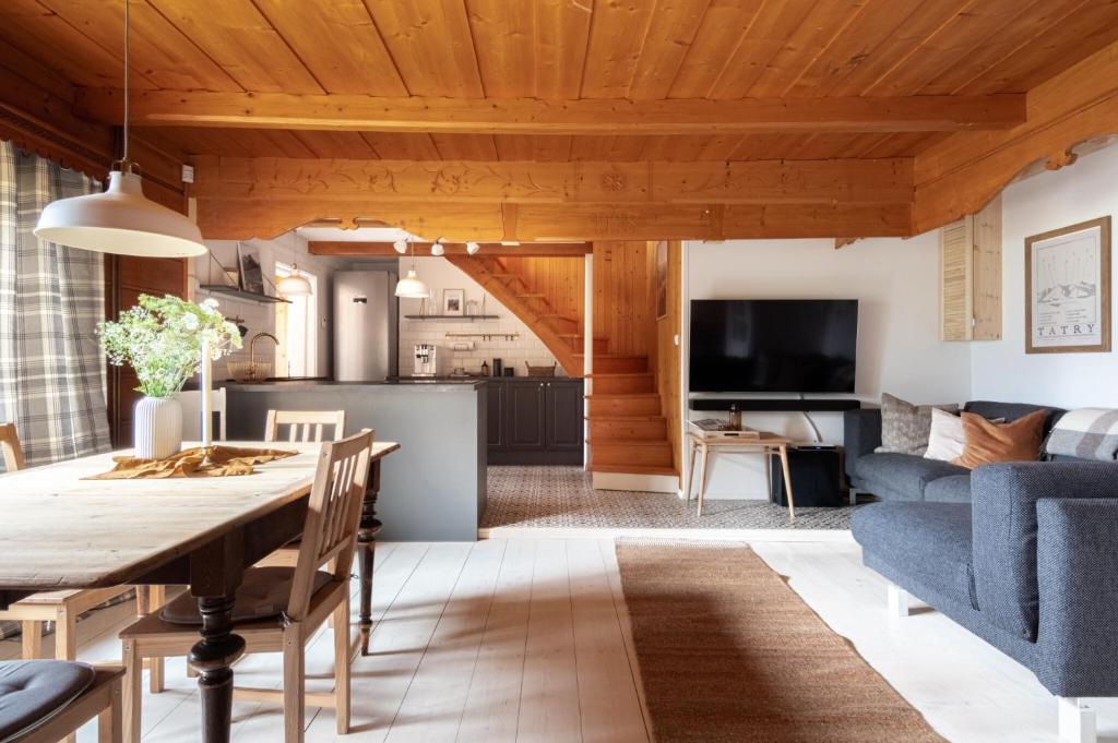 Posedenie v ubytovaní Apartamenty Polana Pająkówka