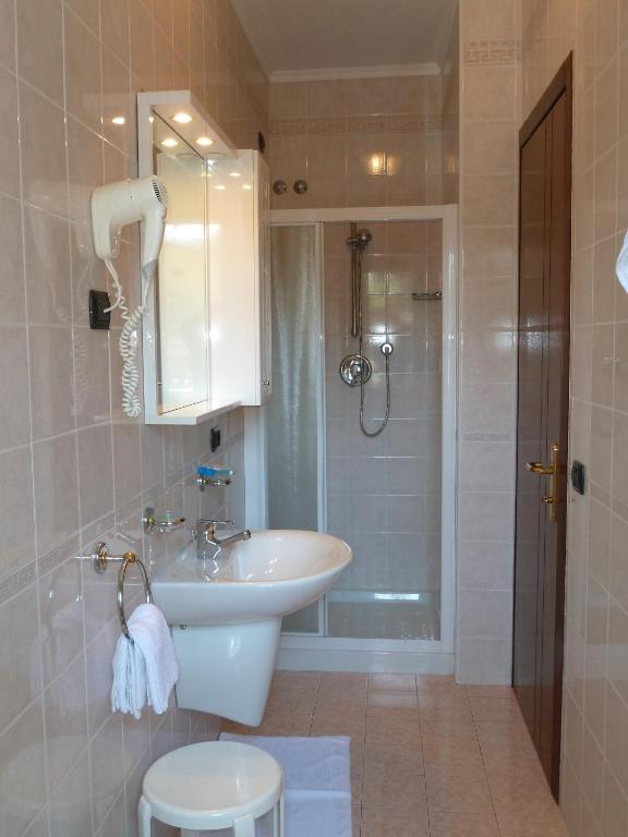 Kúpeľňa v ubytovaní Hotel Acapulco