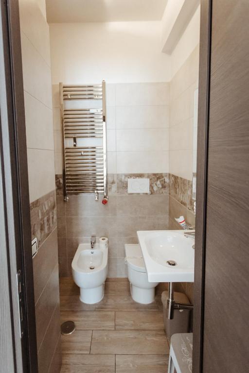 Koupelna v ubytování Wanderlust Relais Vaticano