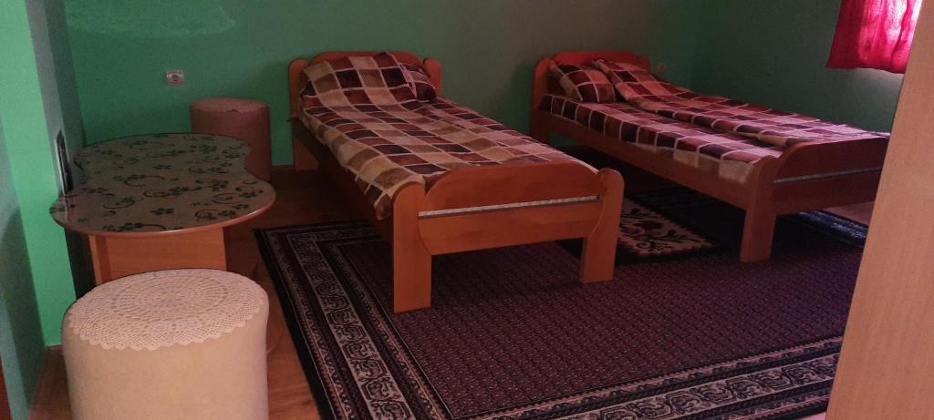 Postel nebo postele na pokoji v ubytování Sobe Seka