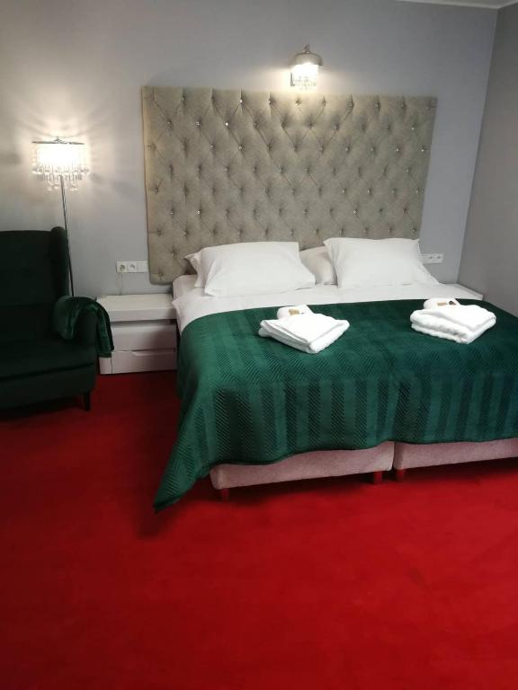 Postel nebo postele na pokoji v ubytování Volter