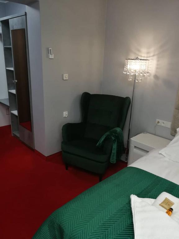 Postel nebo postele na pokoji v ubytování Volter