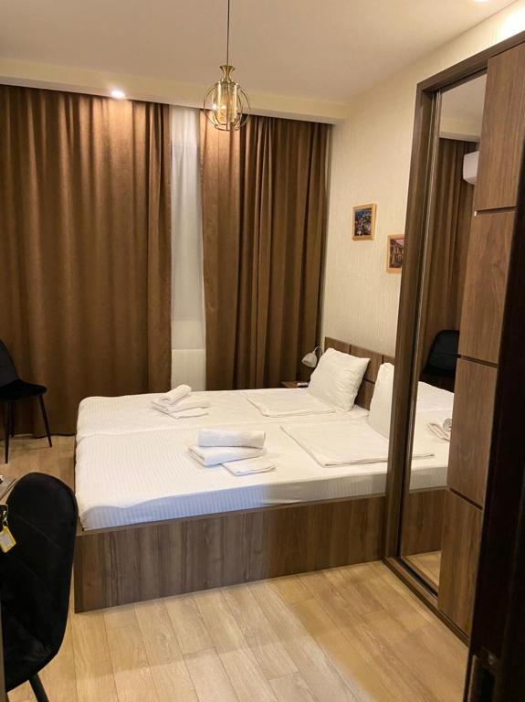Postel nebo postele na pokoji v ubytování Vincent