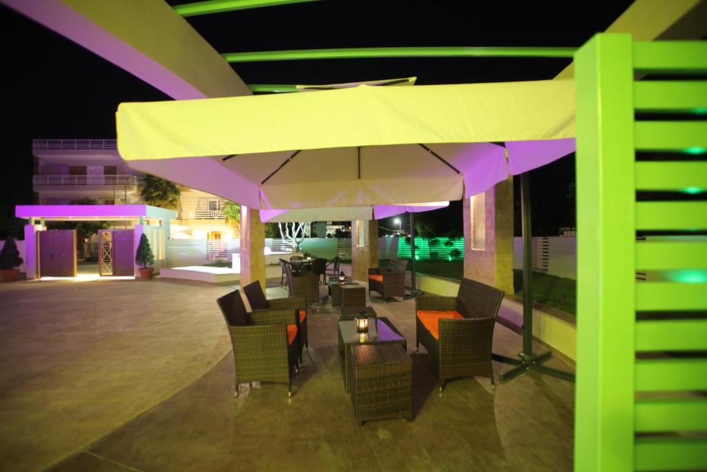 Posezení v ubytování Hotel Dias