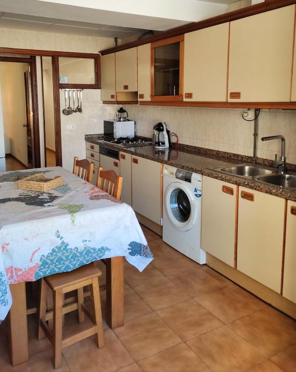 Kuchyň nebo kuchyňský kout v ubytování Casa del Beso II