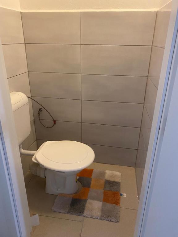 Koupelna v ubytování Vinařský dům Kovárna