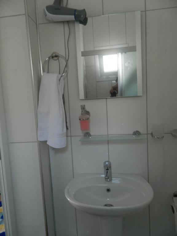 Koupelna v ubytování Akkin Pansiyon