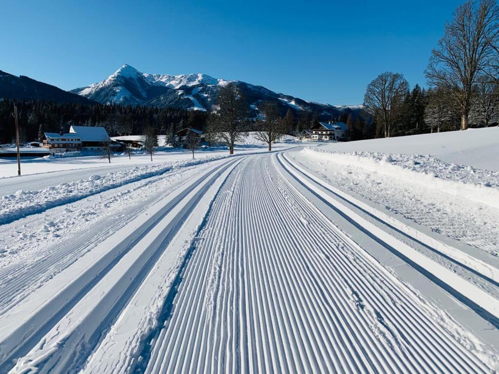 Bergkristallhaus v zime
