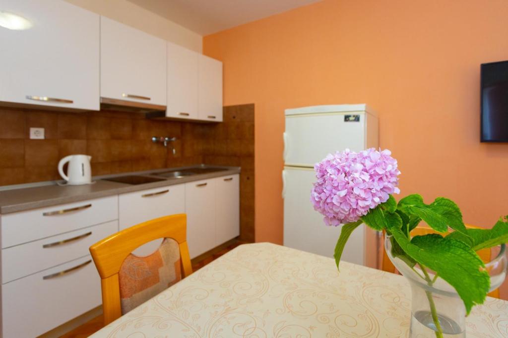 Kuchyňa alebo kuchynka v ubytovaní Apartmani Vranjes 2