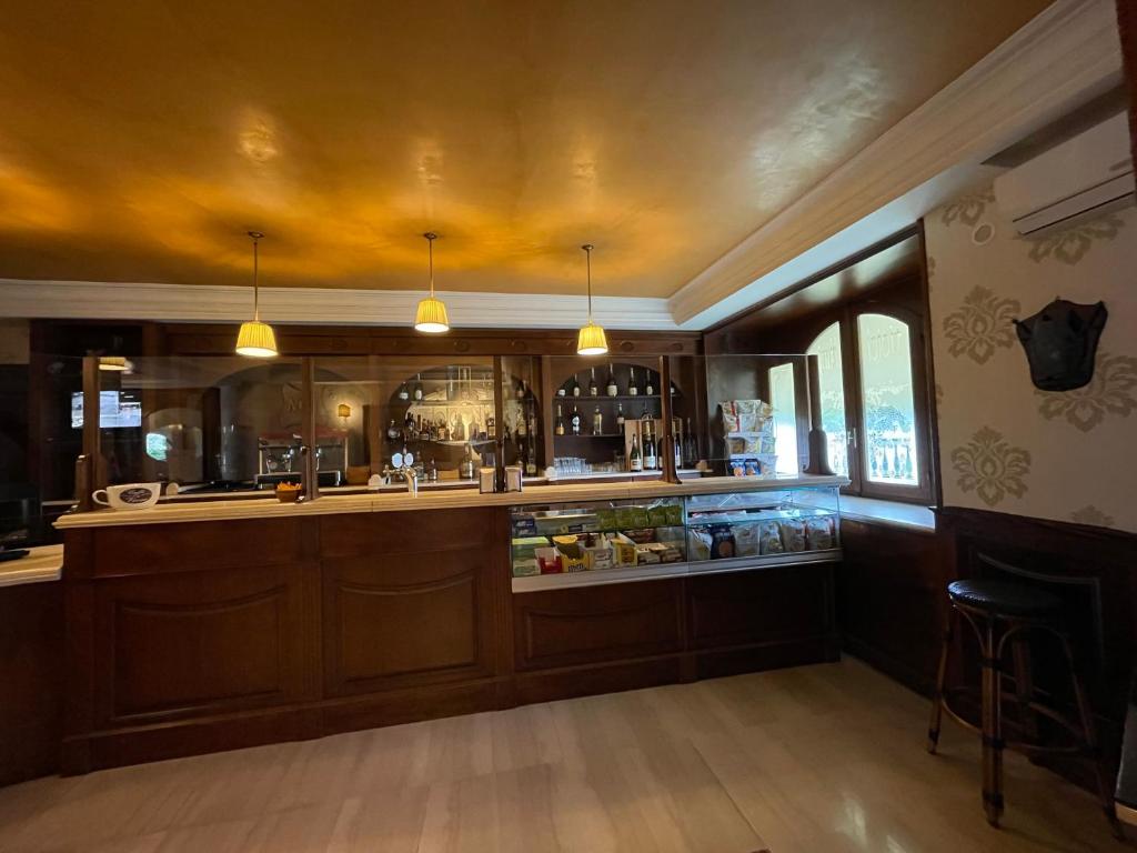 Lounge nebo bar v ubytování Ninfa hotel