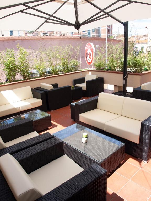 Posezení v ubytování Hotel Garibaldi