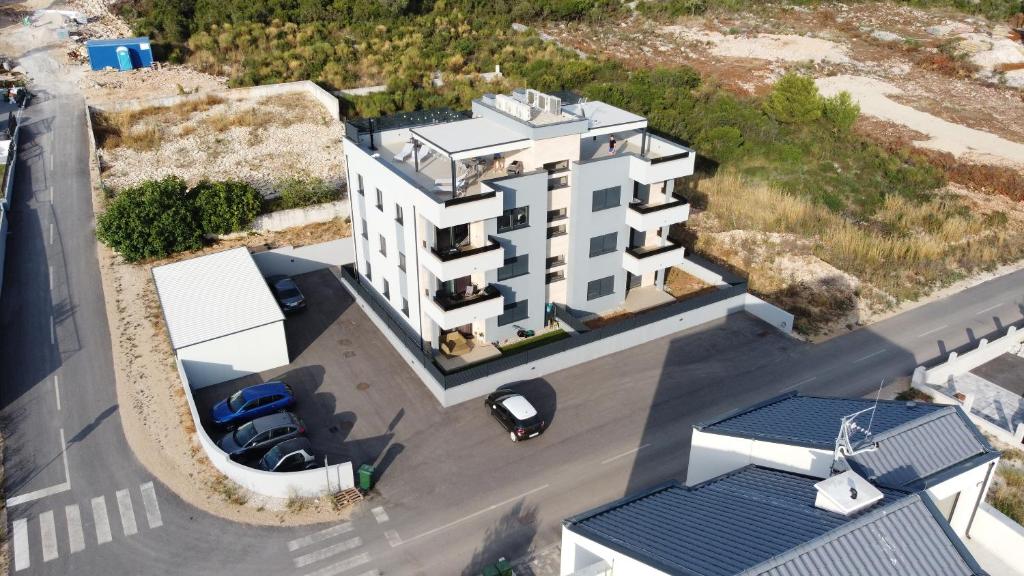 Budova, v ktorej sa apartmán nachádza