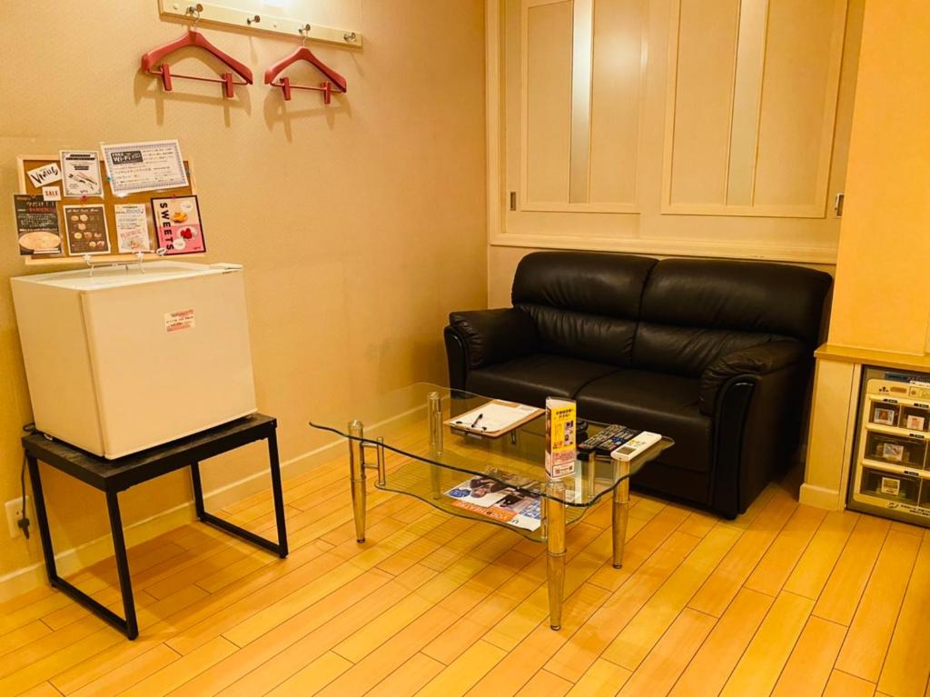 Kuchyň nebo kuchyňský kout v ubytování Ena Hotel Venus