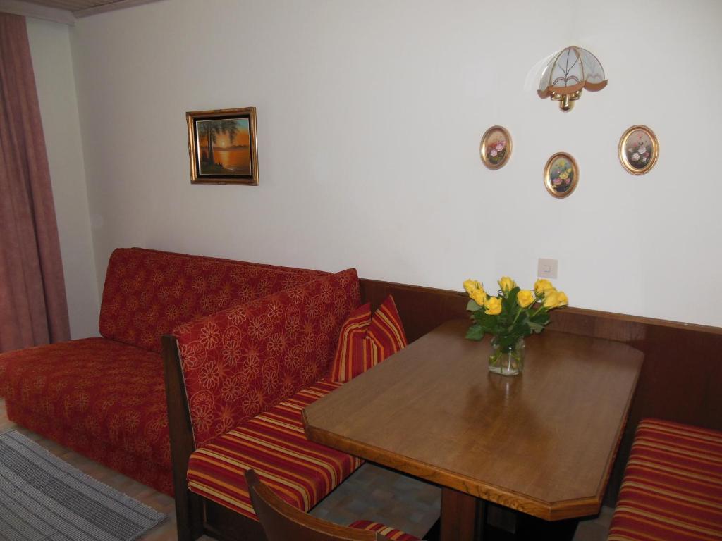 Posezení v ubytování Ferienhaus Moser