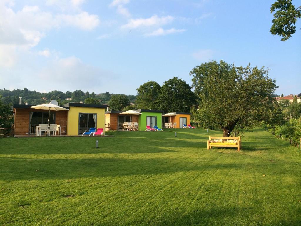Zahrada ubytování Albaluce Village Viverone