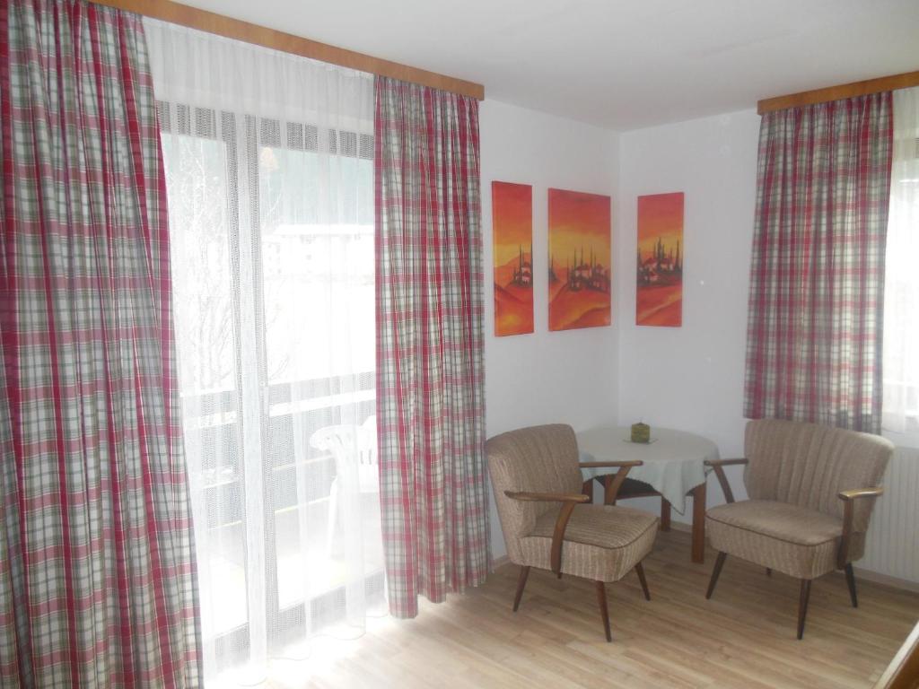 Posezení v ubytování Ferienhaus Moser