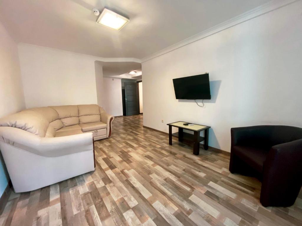 TV a/nebo společenská místnost v ubytování Venus hotel
