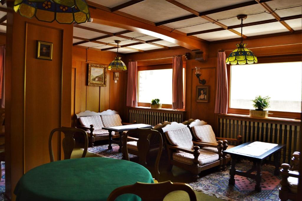 Posezení v ubytování Hotel Cristallo
