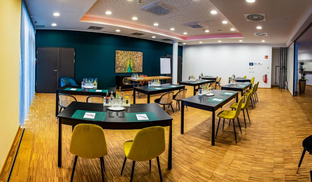 Restaurace v ubytování Das ELB Boardinghouse Hotel Restaurant
