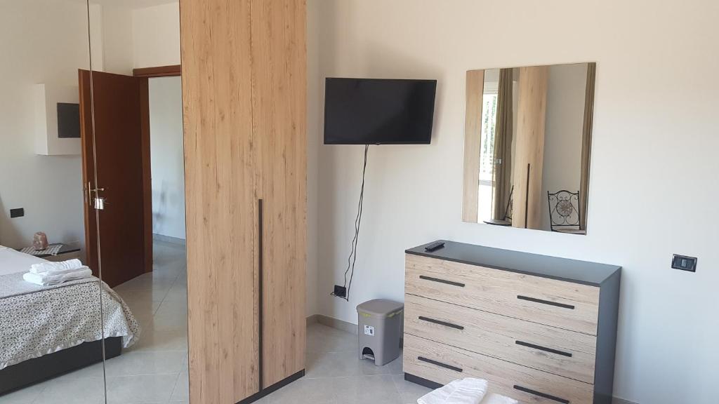 Postel nebo postele na pokoji v ubytování B&B Da Pietro