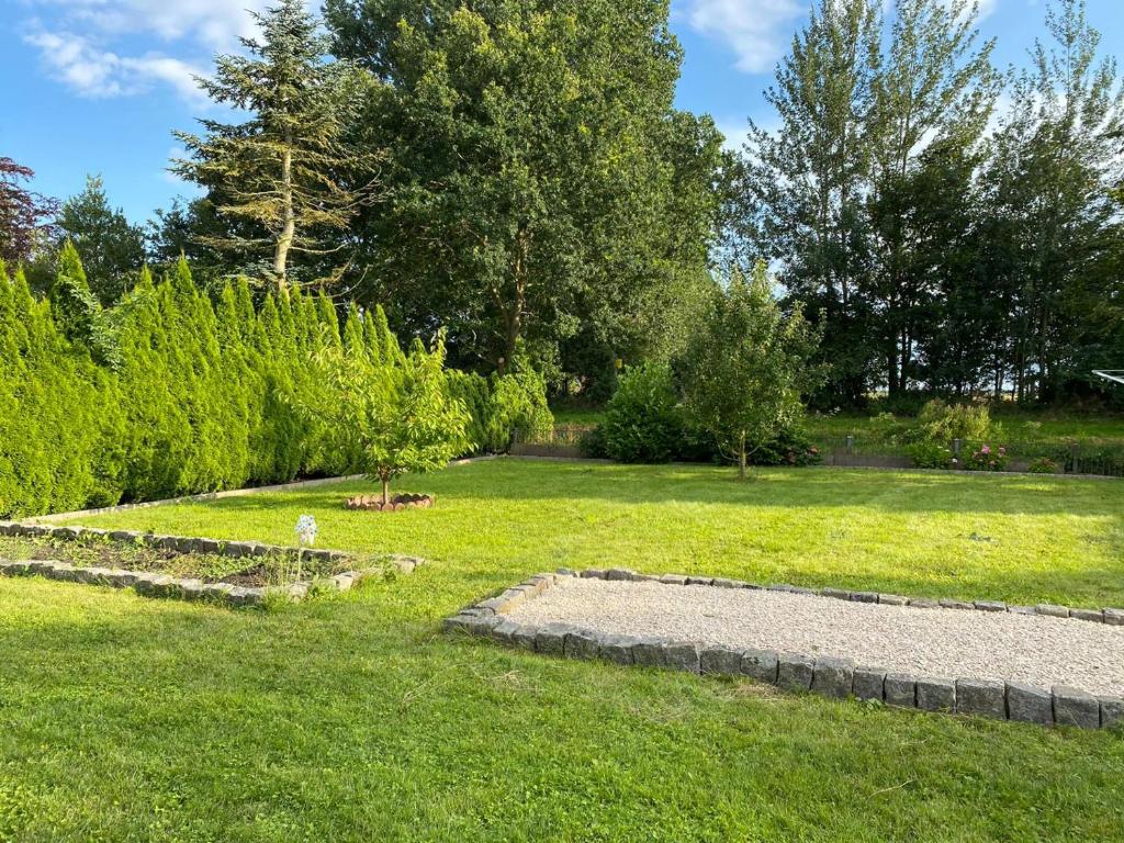 Zahrada ubytování Ferienhaus Sieglinde mit Deichblick