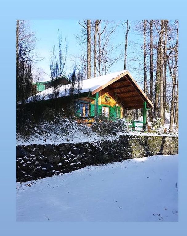 CHALET ETNA MILO during the winter