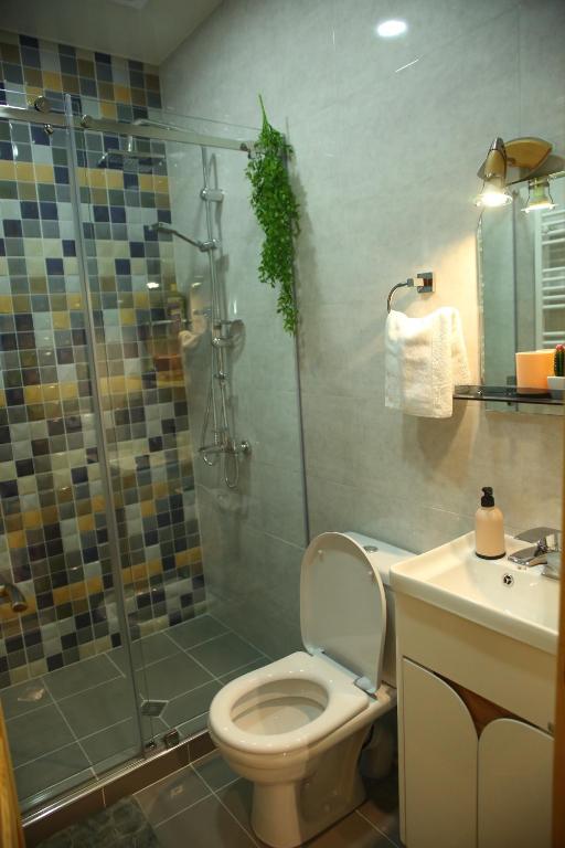 Koupelna v ubytování Tbilisi Stories Hotel
