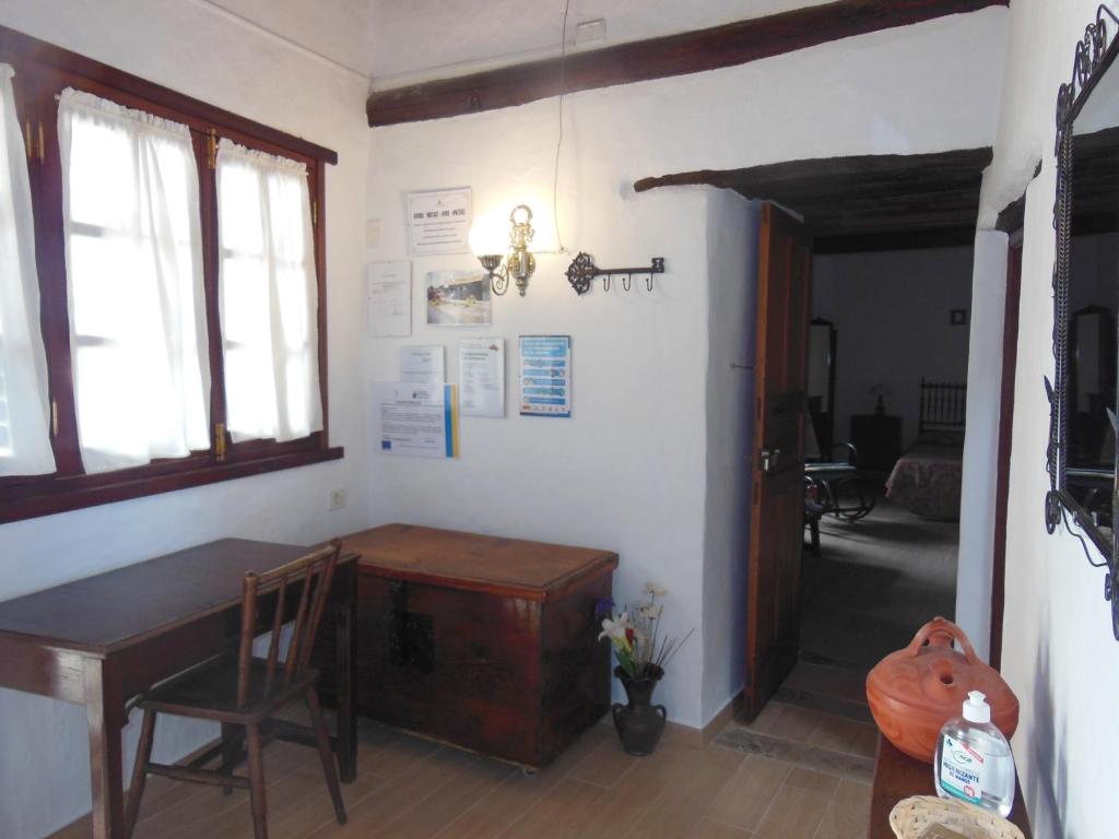 Posezení v ubytování Casa Rural Aborigen Bimbache
