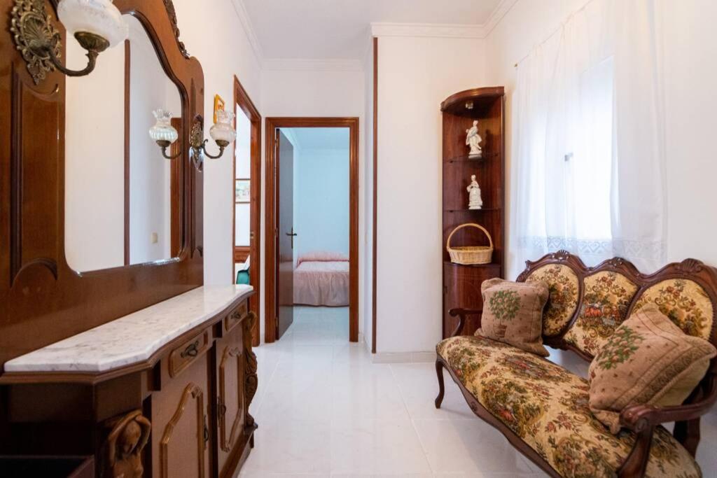 Posezení v ubytování Agradable casa en Vejer de la Frontera con terraza