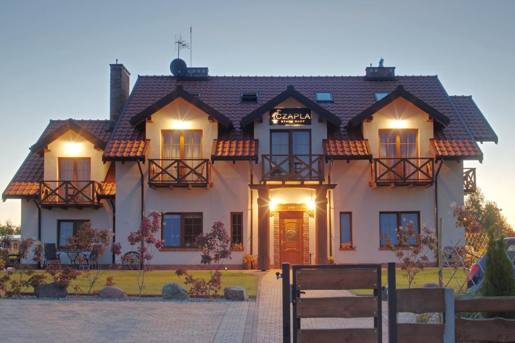 Budova, kde se bed and breakfast nachází