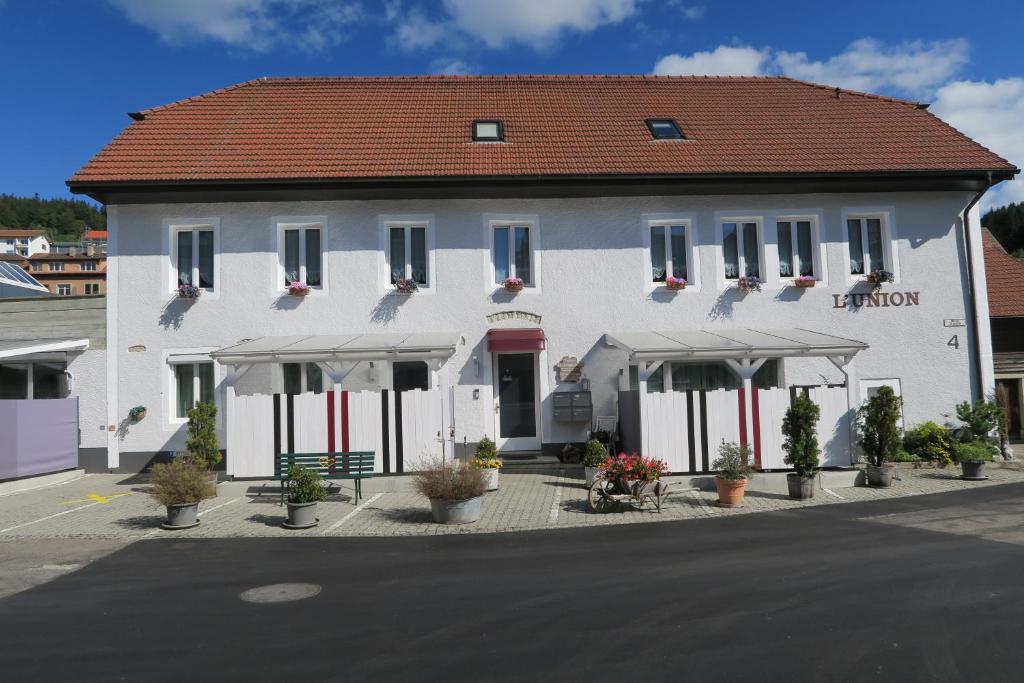 Budova, kde se bed and breakfast nachází