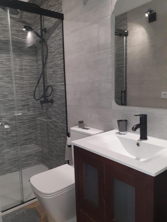 Kúpeľňa v ubytovaní Bungalow Sierra San Vicente