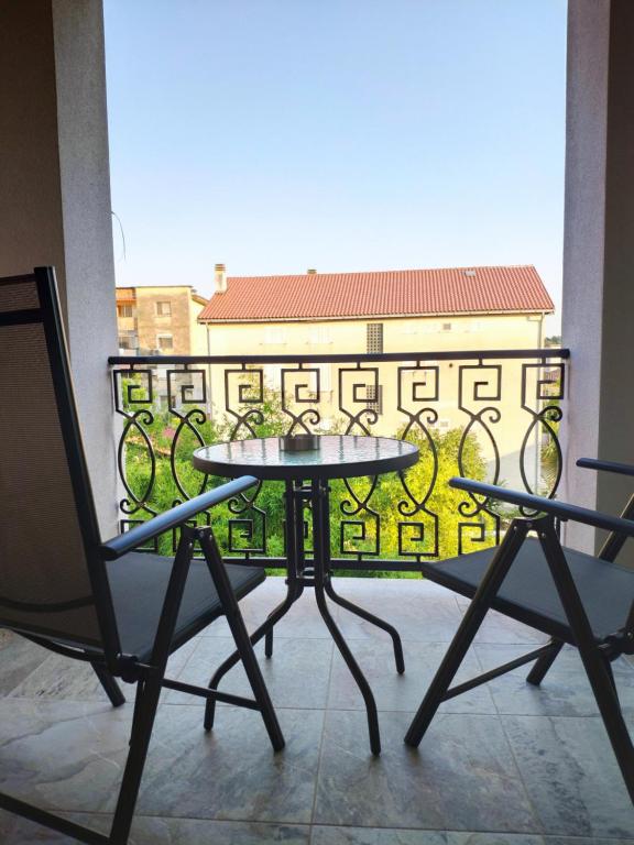 Balkón nebo terasa v ubytování Hotel TREVA