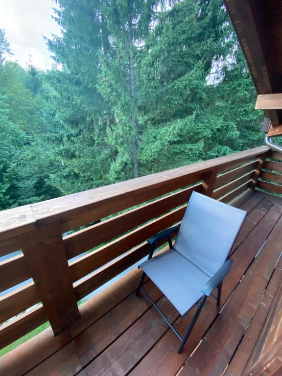 Balkón nebo terasa v ubytování Tále Apartmán 9, Lúčnica, Chopok juh